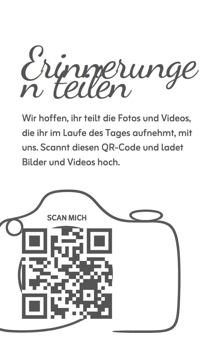 Camera print-ready card