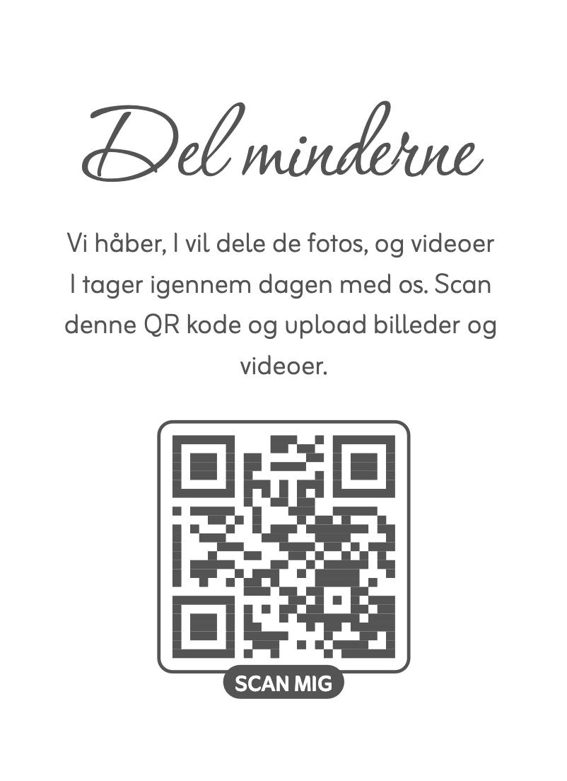 Default QR Card print-ready card