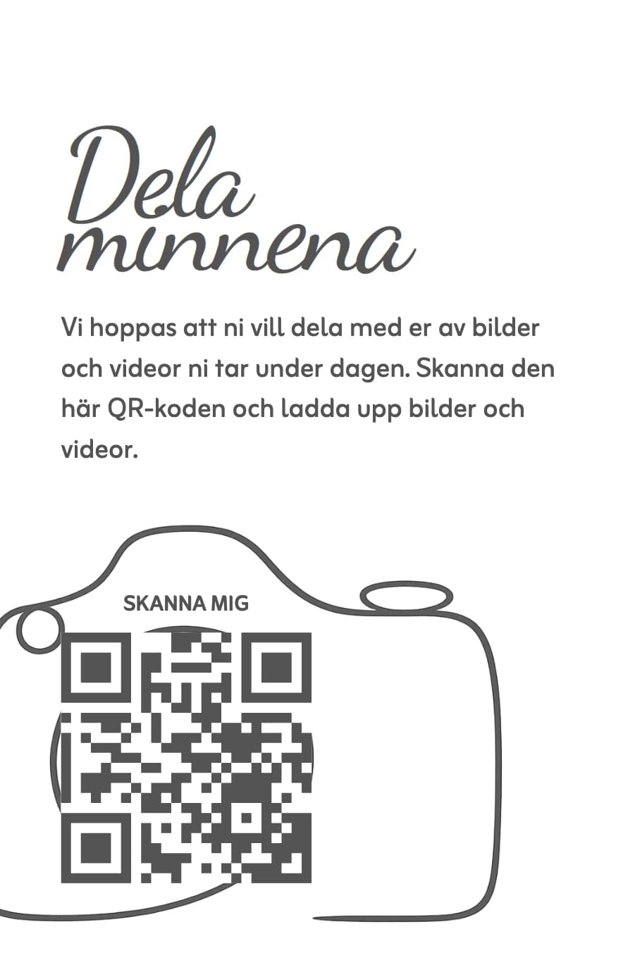 Camera print-ready card